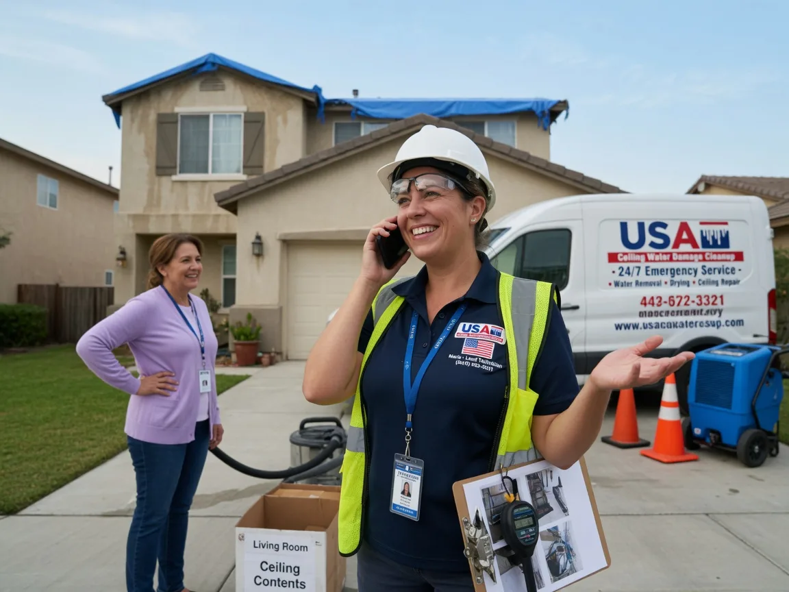 Ceiling Water Damage Restoration Rescue, CA FAQs